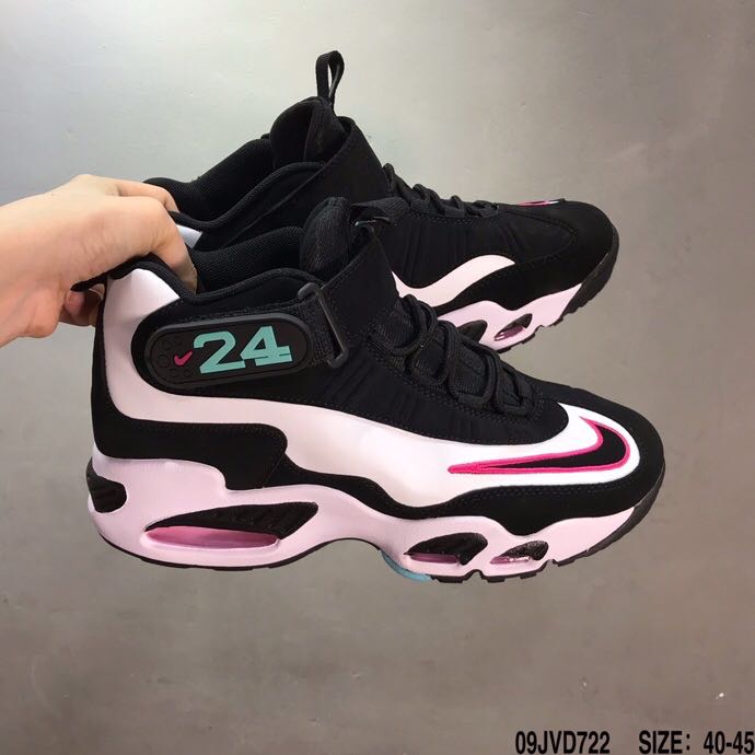 2020 Nike Air Griffey Max 1 GS Black White Jade Red - Click Image to Close